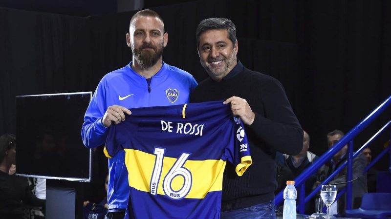 De Rossi: “El objetivo es ganar todo con Boca”
