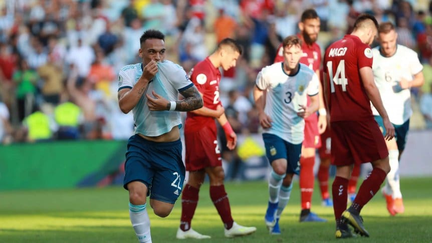 Lautaro Martínez en los planes del Barcelona