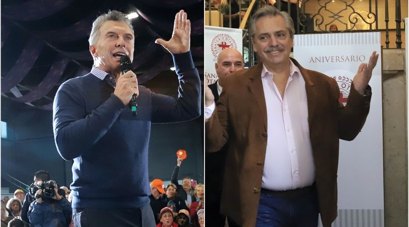 Cierres de campaña: Macri viaja a Córdoba, y Alberto a Mar del Plata