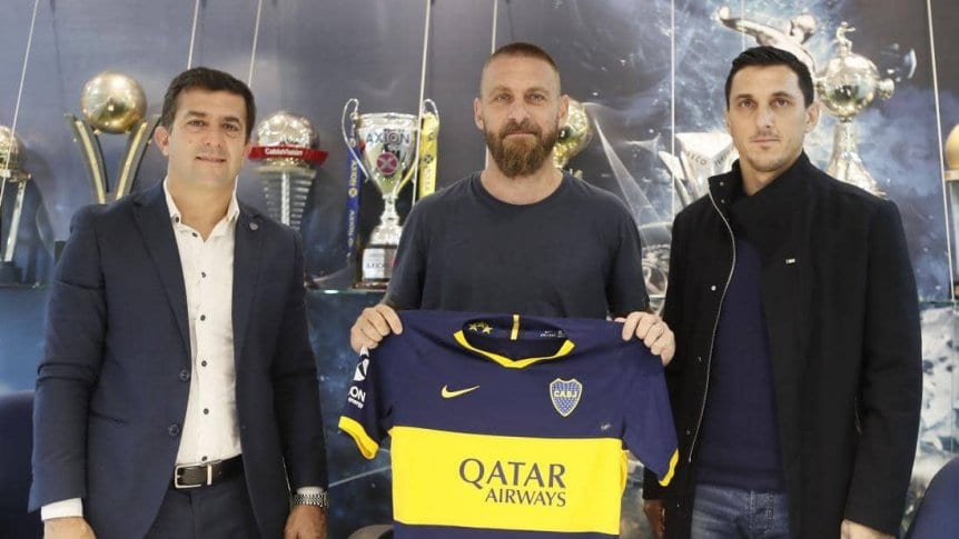 “Questo é Boca”, la emotiva presentación de De Rossi en La Bombonera