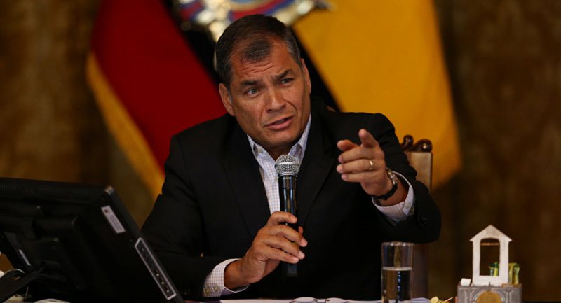 La Justicia de Ecuador ordena prisión preventiva para el ex presidente Rafael Correa en un caso de sobornos