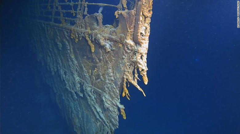 Bajaron al Titanic por primera vez en 14 años y lo encontraron así