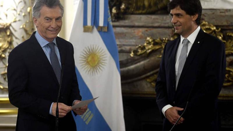 Lacunza asumió y dijo que su objetivo es “la estabilidad del tipo de cambio”