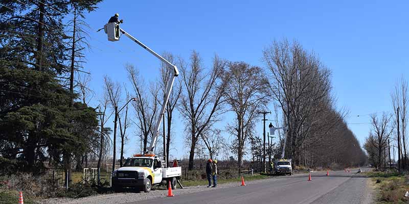 Cecsagal realiza obras en la región