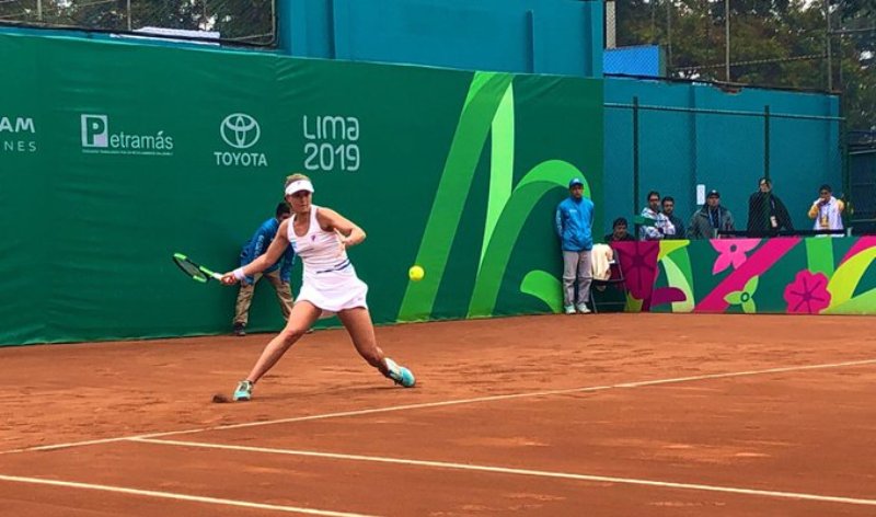 Nadia Podoroska, finalista en Lima 2019 y clasificada a Tokio 2020