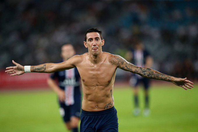 Di María entró y convirtió el gol que le dio el título a Paris Saint Germain