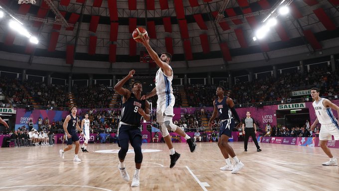 Argentina le ganó por 39 puntos de ventaja a Estados Unidos y se clasificó a la final de básquet de los Juegos Panamericanos