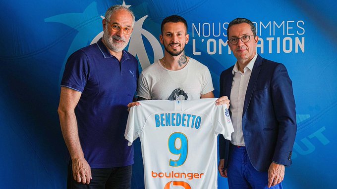 Olympique Marsella presentó a Benedetto