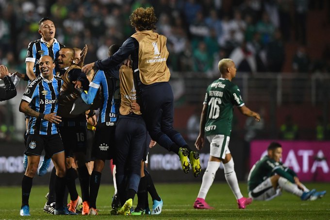 Copa Libertadores: Gremio dio vuelta la serie ante Palmeiras y es el primer semifinalista