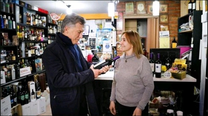 Desvalijaron al malargüino que le vendió un vino a Macri
