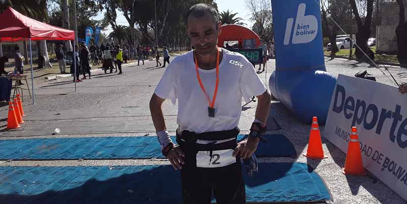 Malgioglio se quedó con la Ultramaratón de 100 KM de Bolívar