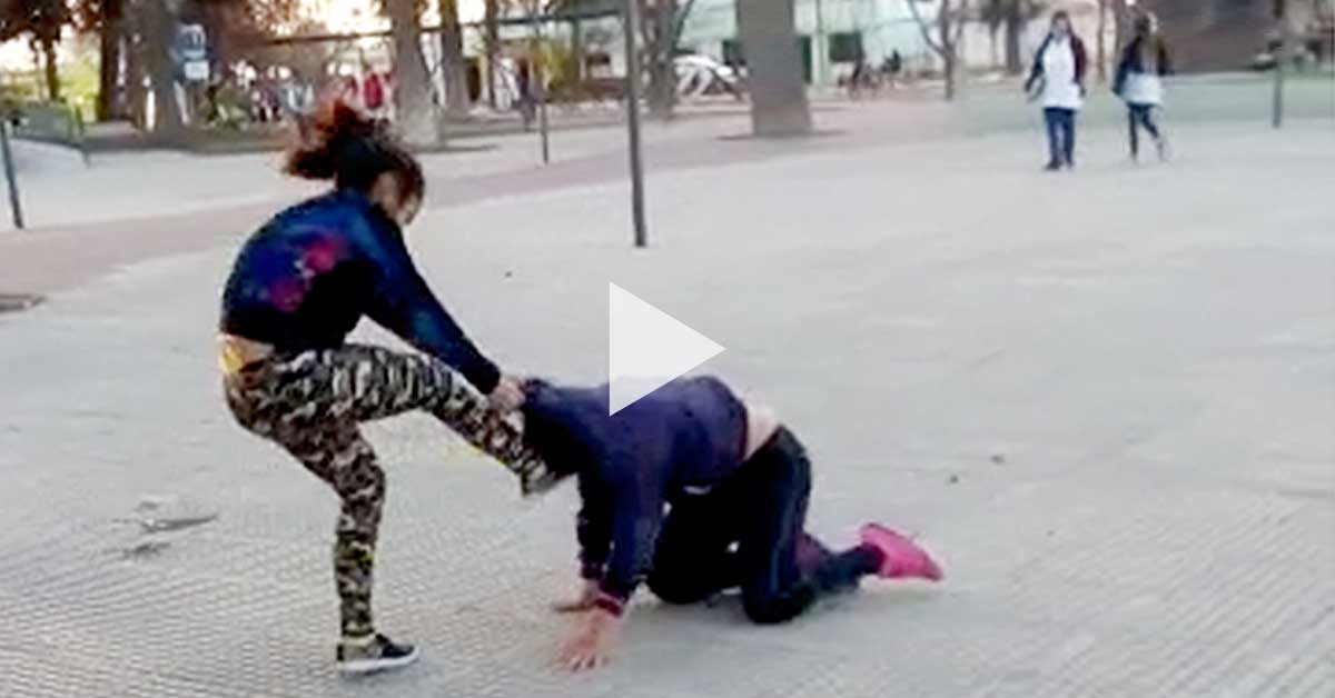 Violenta pelea en la plaza de Bowen