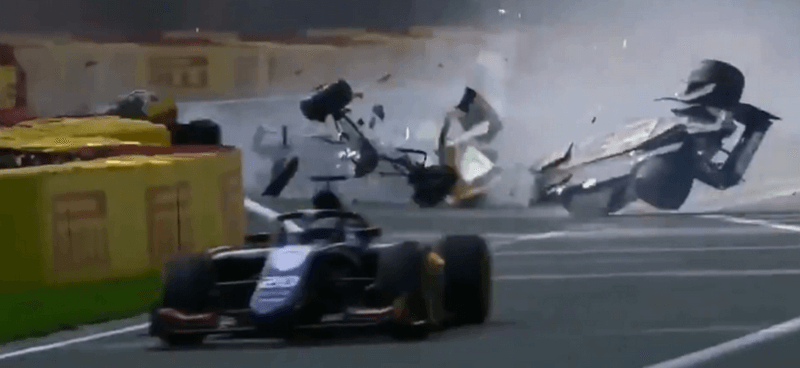 Terrible accidente fatal en la Formula 2: muere el piloto Anthoine Hubert