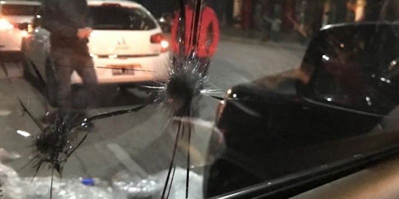 Ataque a la camioneta blindada que trasladaba a José Luis Espert
