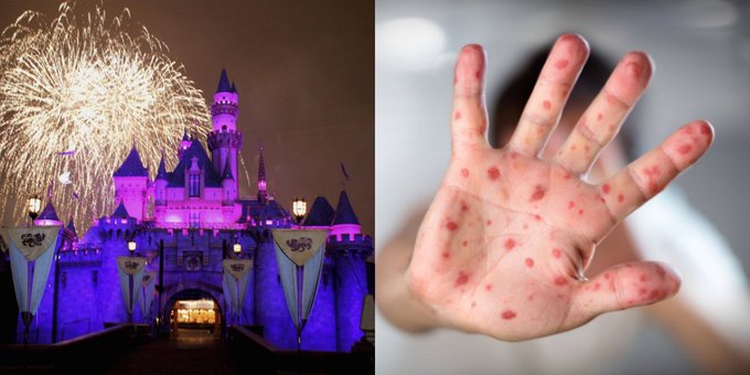 Una adolescente neozelandesa podría haber infectado de sarampión a cientos de visitantes en Disneyland