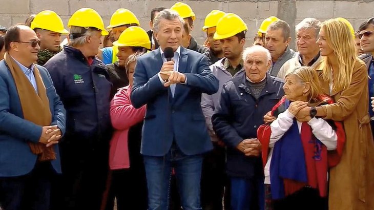 Macri: “Con un poco más de tiempo vamos a resolver los problemas económicos”