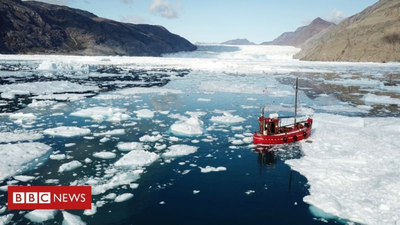 El derretimiento de un glaciar en Groenlandia cambia las proyecciones sobre el aumento del nivel del mar