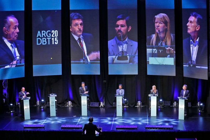 Debates presidenciales: se definió el orden de discusión entre candidatos