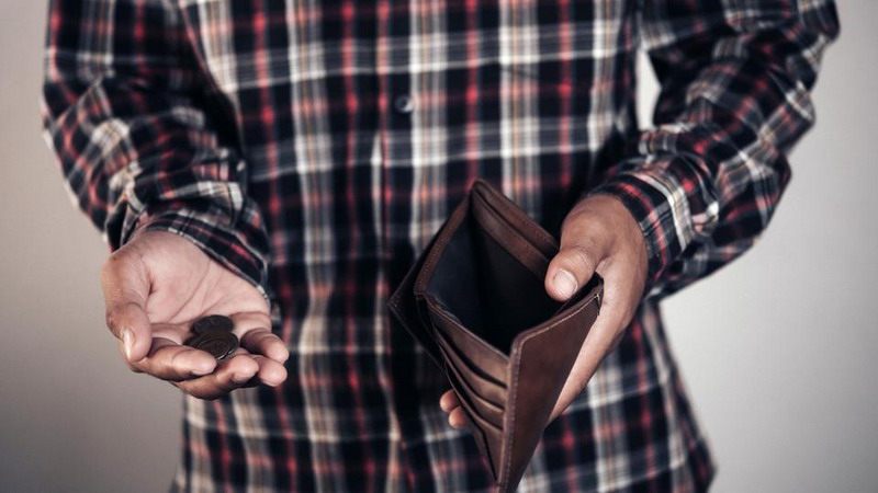 Los salarios, tan bajos como en el 2001