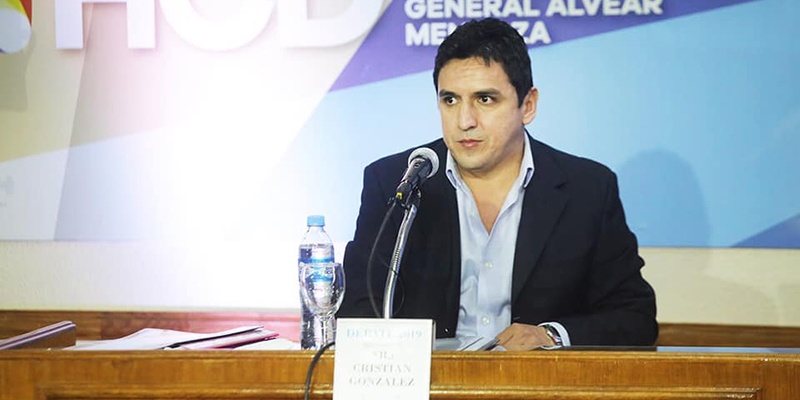 Elecciones. Cristian González expresó sus propuestas