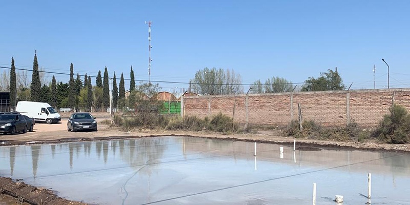 Avanza la obra de la casa de Gendarmería de nuestro Departamento