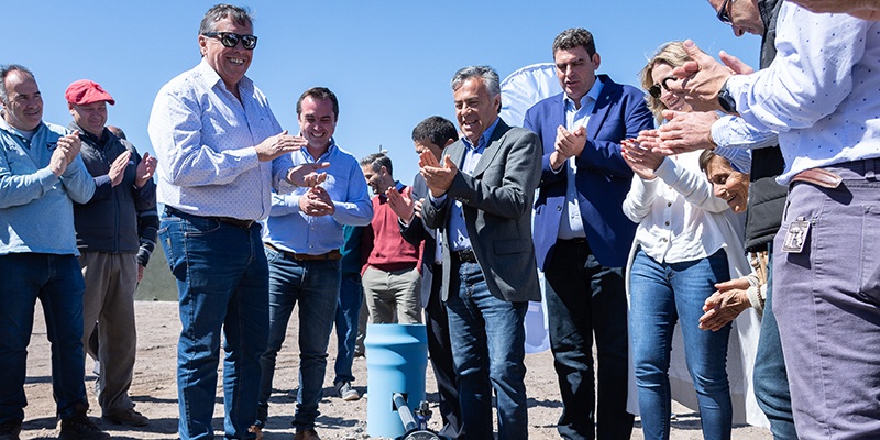 Inauguraron el acueducto ganadero Bowen – Canalejas