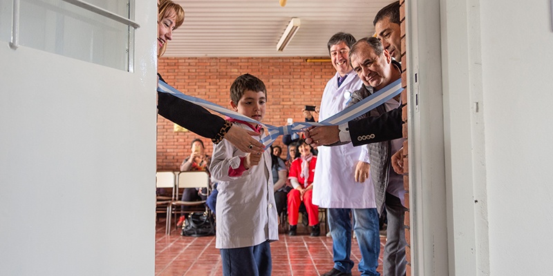 Inauguraron una posta sanitaria en La Marzolina
