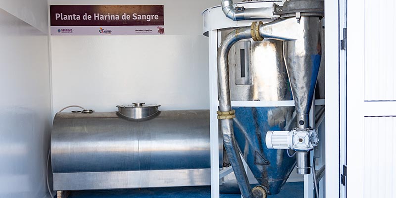 Se instaló la Planta de Sangre en Polvo