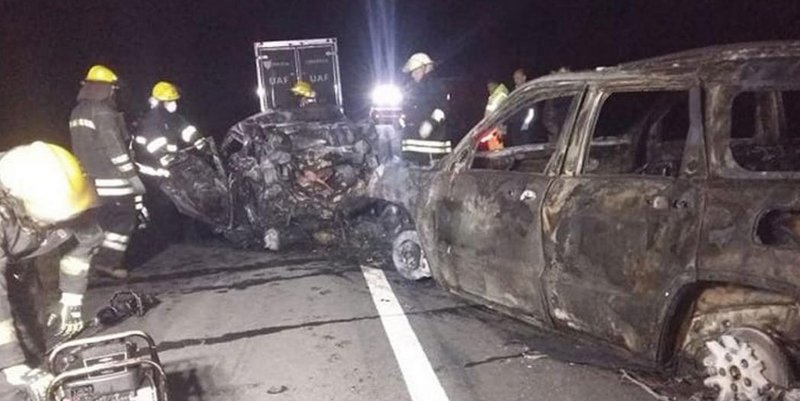 Tragedia en Azul: estrenaba su auto nuevo, lo chocaron en la ruta y murió junto a sus tres hijos y una sobrina