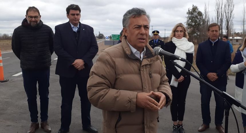 Cornejo estuvo presente en Alvear