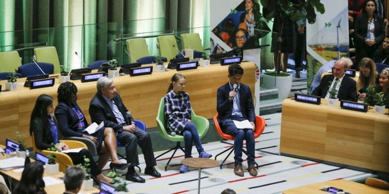 El joven argentino que cautivó en la ONU con su fuerte discurso sobre el cambio climático