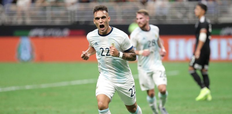 Con un Lautaro Martínez estelar, Argentina goleó a México