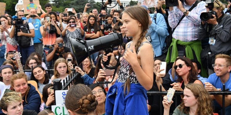 Greta Thunberg, la adolescente que sacudió al mundo con la “huelga escolar por el clima”