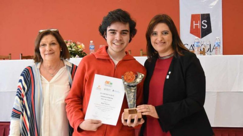 Estudiante mendocino obtuvo el primer lugar en la Olimpíada Nacional de Ciencias