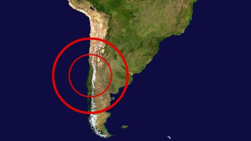 Fuerte sismo sacudió a Chile y se sintió con intensidad en Mendoza