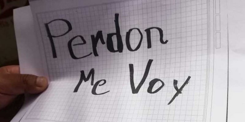 “Perdón me voy”: dejó una nota y se robó 45 mil dólares a su padre