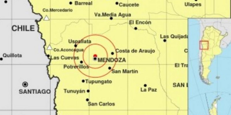 Siguen los sismos en Mendoza: uno en la madrugada y otro a la mañana