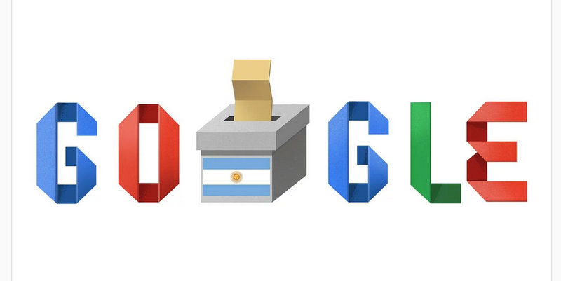 Elecciones 2019: Google celebró el día con un doodle democrático