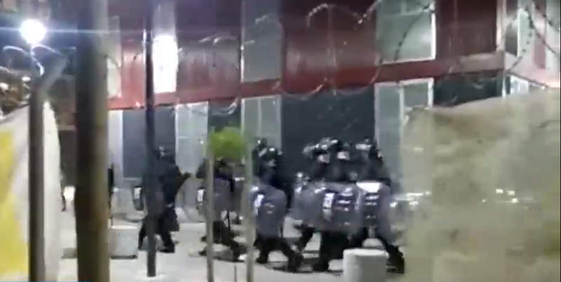 La Policía evitó un intento de toma de viviendas nuevas de el Barrio 31