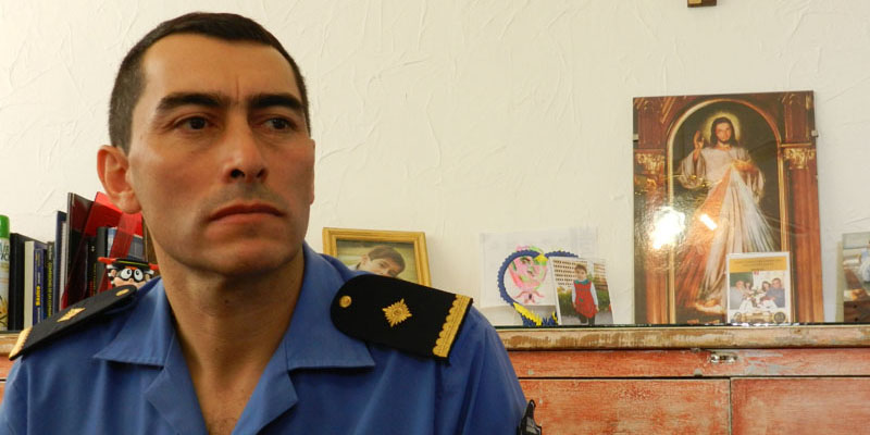 El Comisario Modesto Bravo a cargo de la Departamental