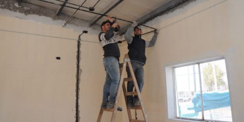 Comenzó la reparación de más de 200 escuelas de toda la provincia