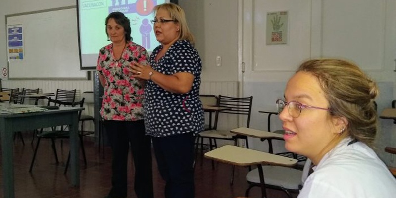 Capacitación y presentación del Protocolo Epidemiológico local para alerta de sarampión 2019