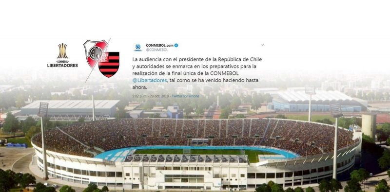 Alerta final: audiencia de Conmebol con Piñera