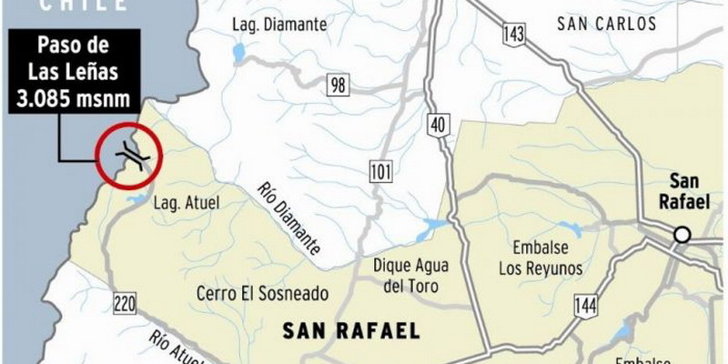 Paso Las Leñas: con el apoyo del BID, efectuarán estudios sociales, económicos y ambientales