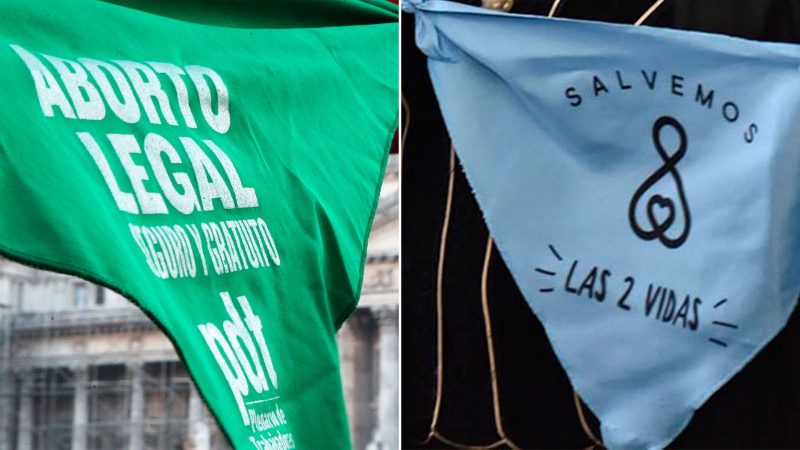 Aborto legal, la carta que jugaron Macri y Alberto Fernández en la recta final