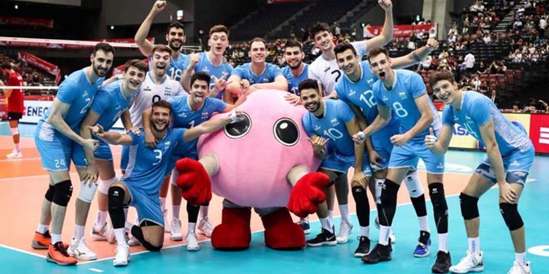 Con Loser en el equipo, Argentina derrotó a EEUU en la Copa del Mundo de Vóley