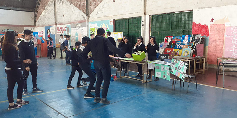 La escuela 12 de Agosto realizó su muestra anual