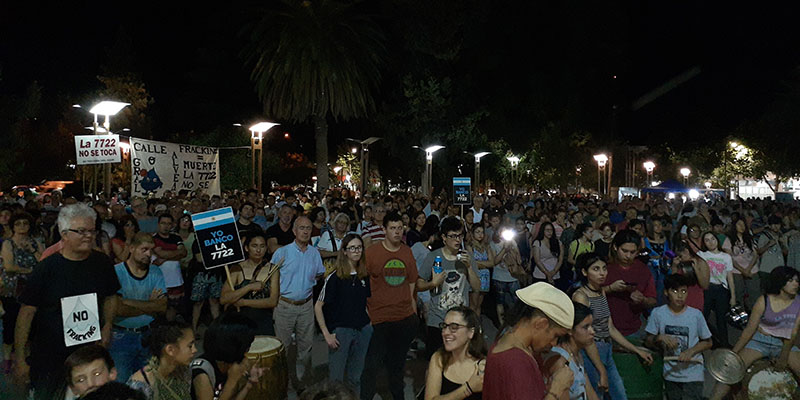 Gran manifestación por la 7722