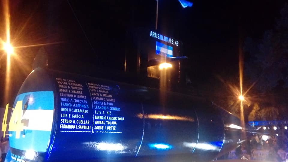 Homenaje en Real del Padre a dos años de la tragedia del ARA San Juan