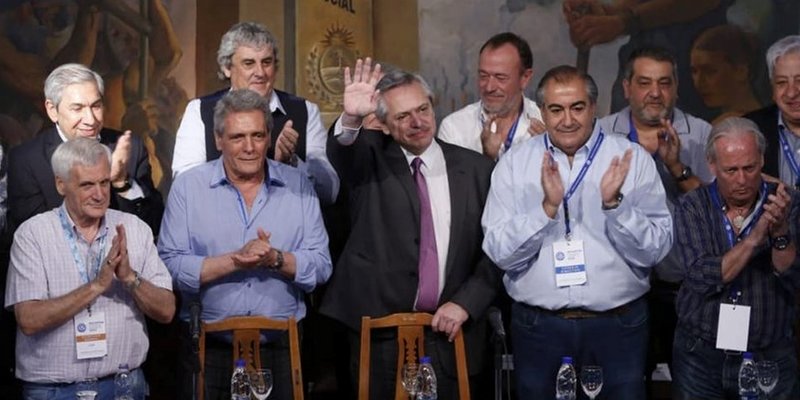 Alberto, con la CGT: “Ustedes son parte del Gobierno que viene”